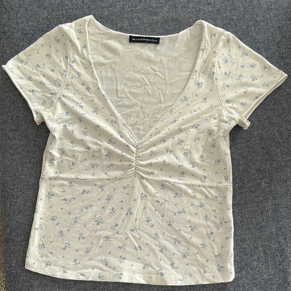 Brandy Melville floral top
